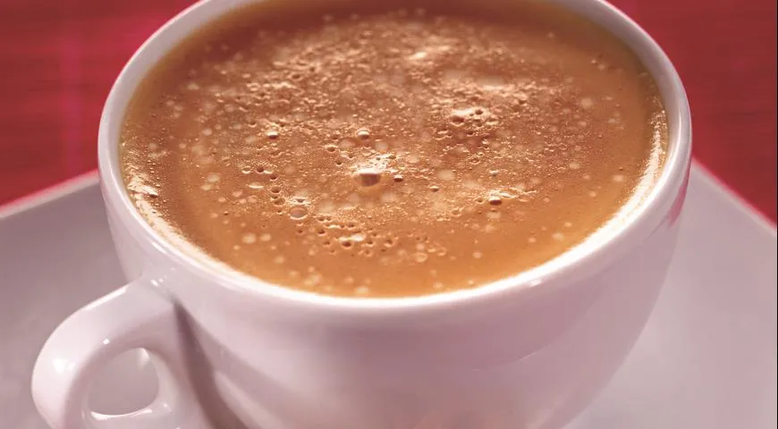 Кофе латте с ванилью и шоколадом