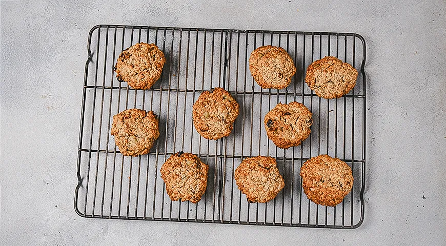 Овсяно-миндальное печенье