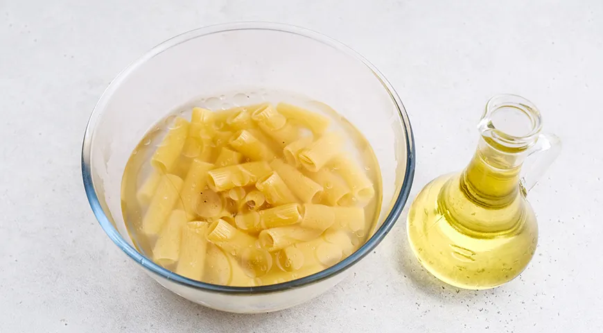 Макароны в микроволновке