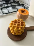 Тыквенные вафли