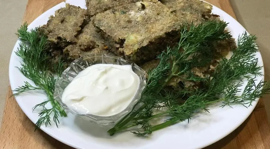 Армлов - кавказская запеканка с говядиной, картофелем и жареным луком