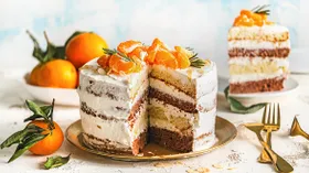 Новогодний торт