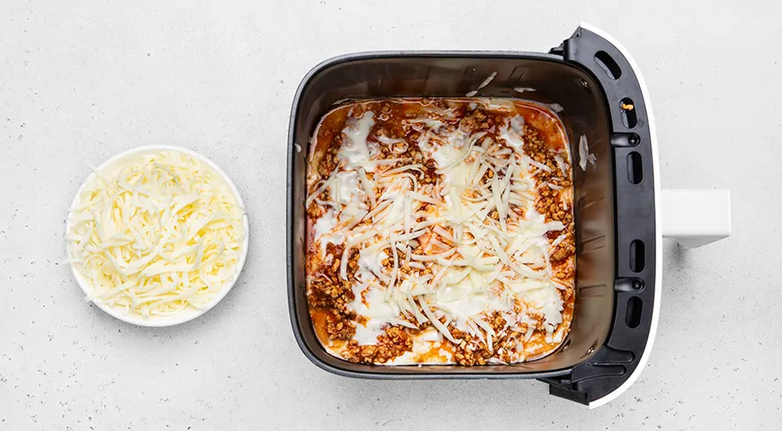 Лазанья в аэрогриле