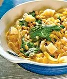 Рецепты со шпинатом, сливками и макаронами