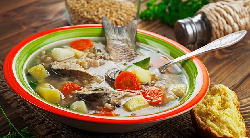  Ароматную уха из густеры