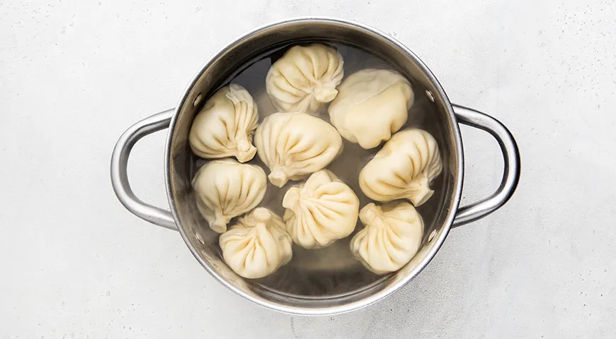 Хинкали с картошкой