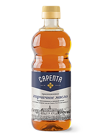 Горчичное масло «Сарепта» 0,5 л