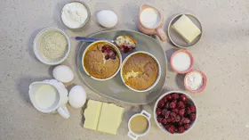 Рецепты с фруктами, крахмалом и миндалём