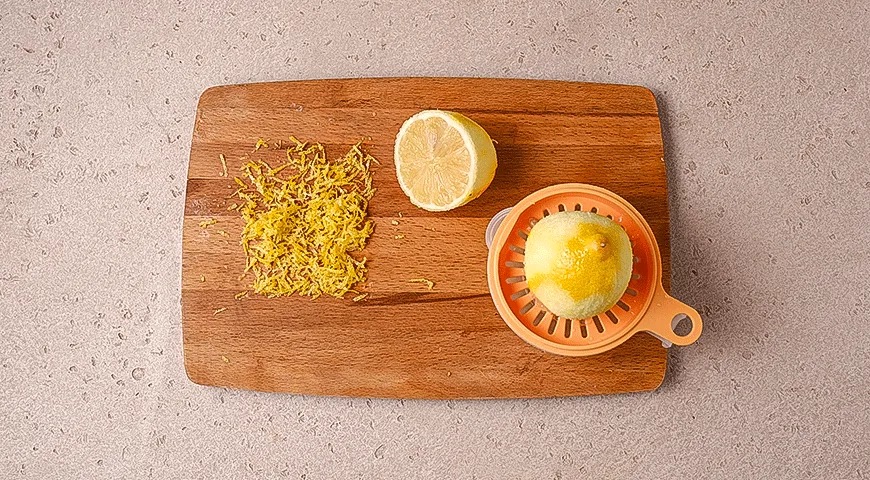 Лимонный десерт