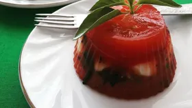 Рецепты с молочной продукцией, желатином и томатами