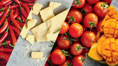 Вкусные блюда с продуктами Premiere of Taste