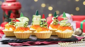 Мини-закуски для вкусной встречи Старого Нового года