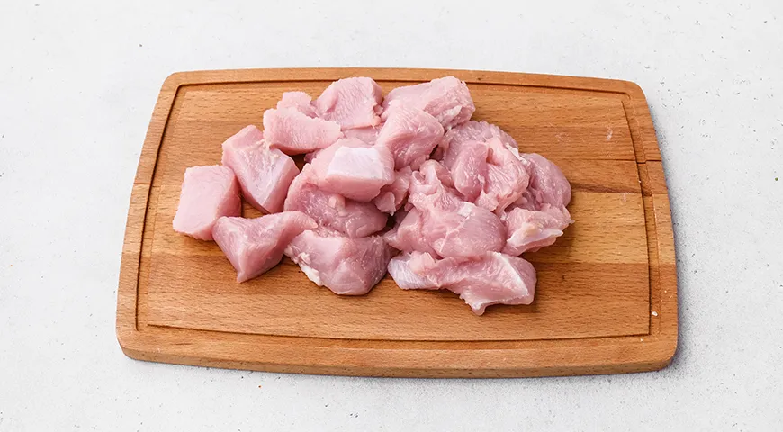 Индейка с брокколи в духовке