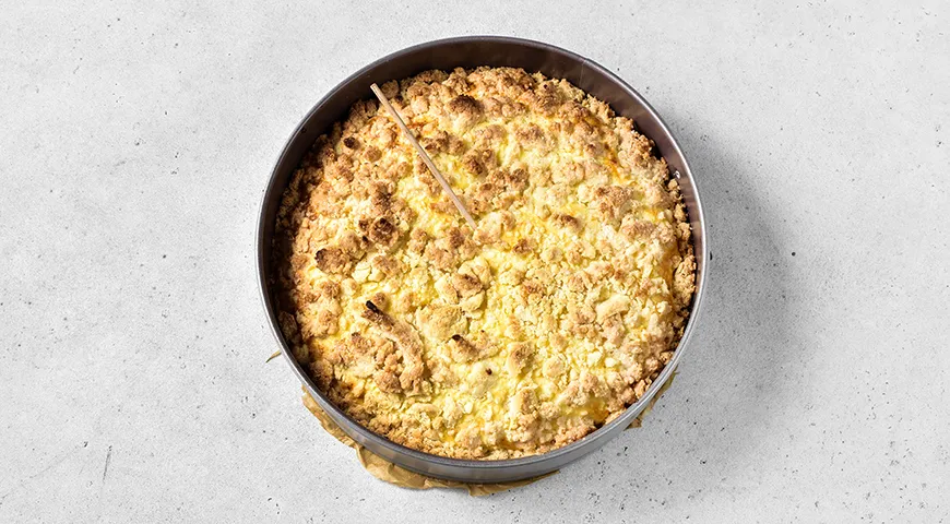 Вкусная французская ватрушка с творогом