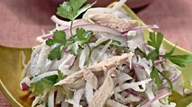 Рецепты с кисломолочными продуктами, мясом и салатом
