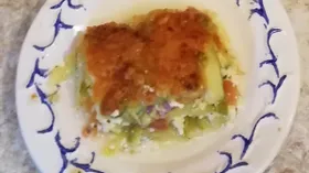 Запеканка из кабачка с творогом