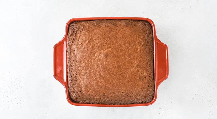 Шоколадно-кокосовые брауни