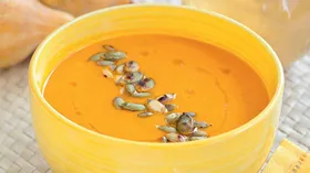 Тыквенный суп с сидром