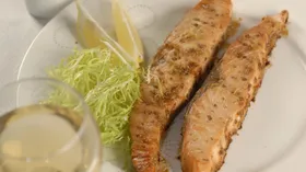 Рецепты с маслом растительным, продукцией пчеловодства и лососем