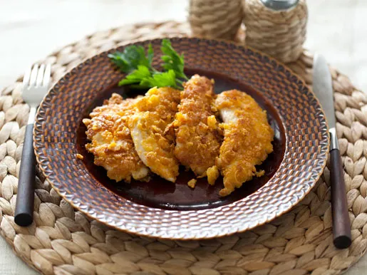 Куриное филе в панировке