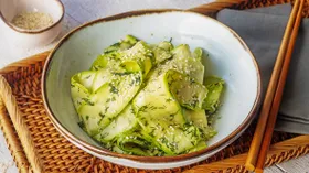 Рецепты с кабачком и кунжутом