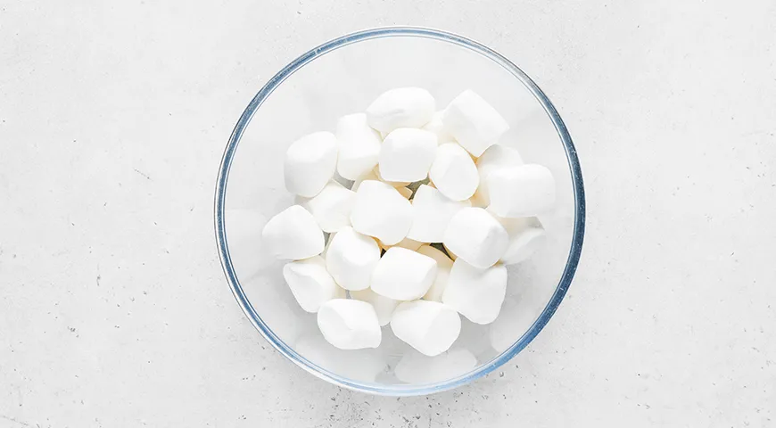 Торт с маршмеллоу без выпекания