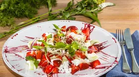 Рецепты с овощами, уксусом и клубникой