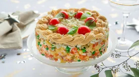 Торт «Оливье»