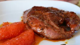 Рецепты с мясом, ягодами и мёдом
