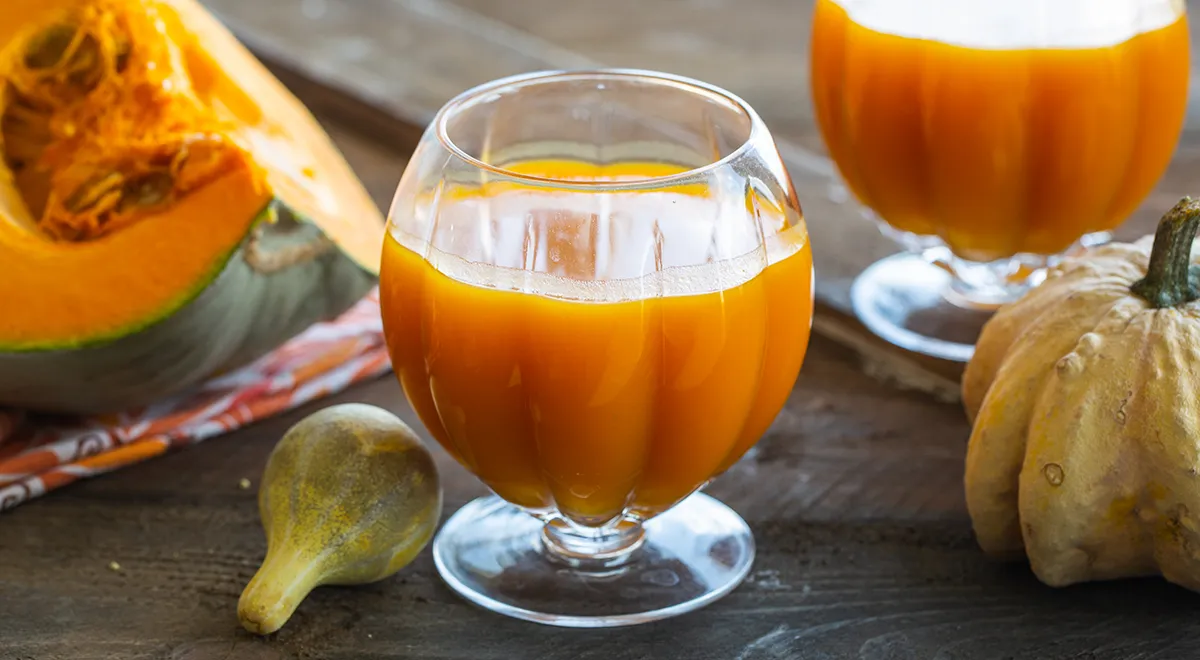 Тыквенный сок с мякотью