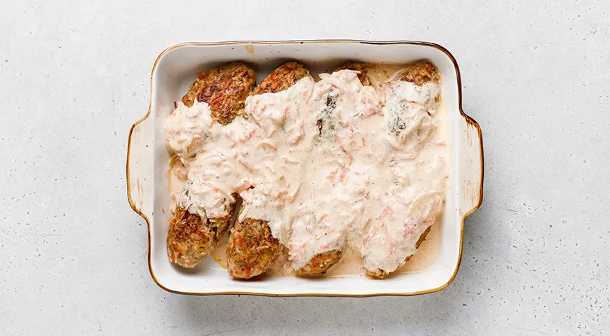 Сочные ленивые голубцы