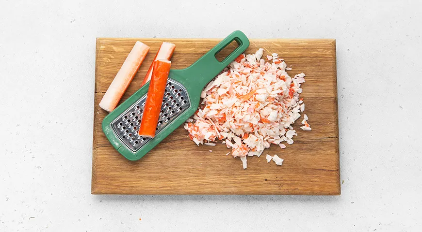 Котлеты из крабовых палочек