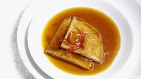 Блинчики тонкие с молочной продукцией