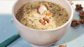 Рецепты с сырами, молоком и грецким орехом
