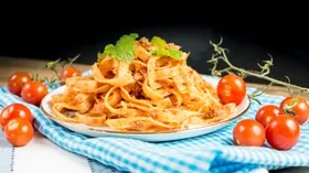 Рецепты с соусом томатным и пастой