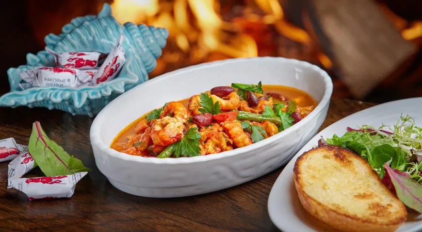 Рецепт рагу из раковых шеек