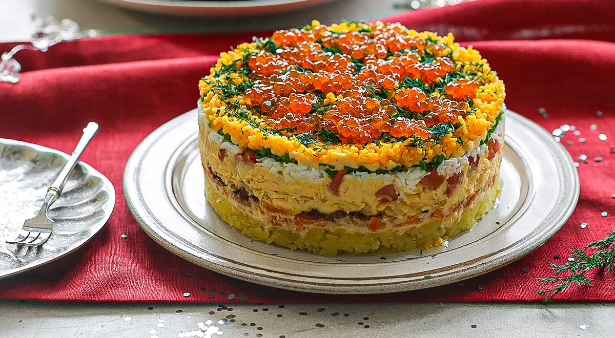 Рецепты на праздничный стол с икрой