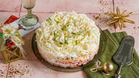 Салат Снежная королева