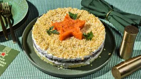 Салат «Генеральский» с редькой