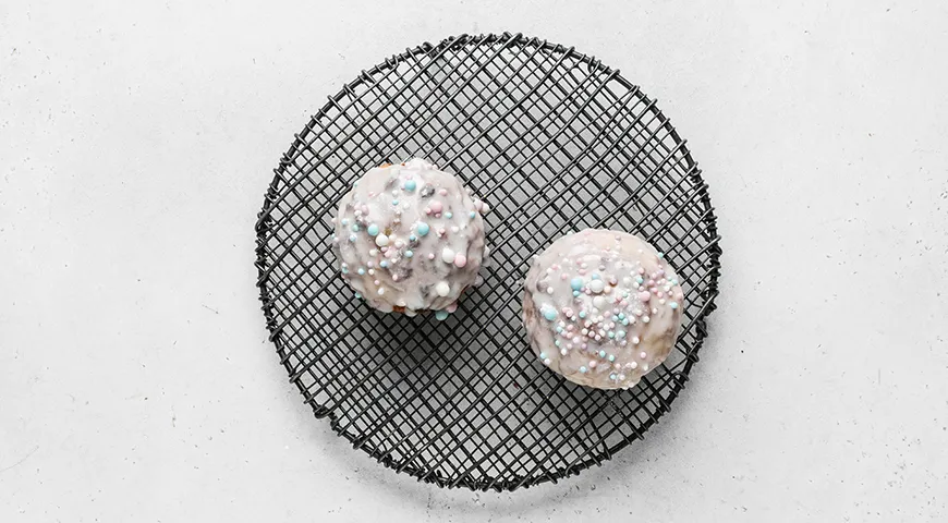 Кулич творожный в аэрогриле