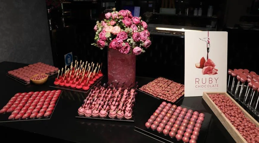 Розовый шоколад Ruby
