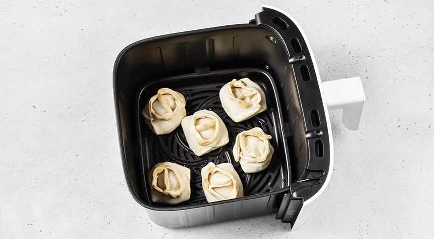 Манты в аэрогриле