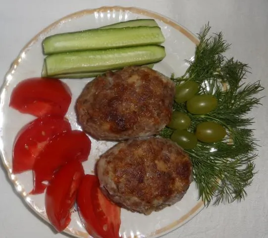 Котлеты с плавленым сыром "Ассорти"