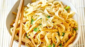 Рецепты на ужин с лапшой и маслом кунжутным