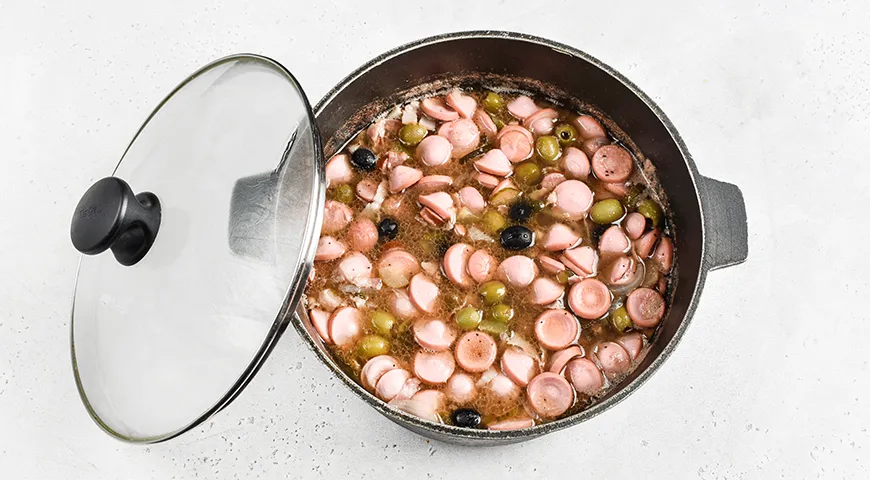 Солянка в казане