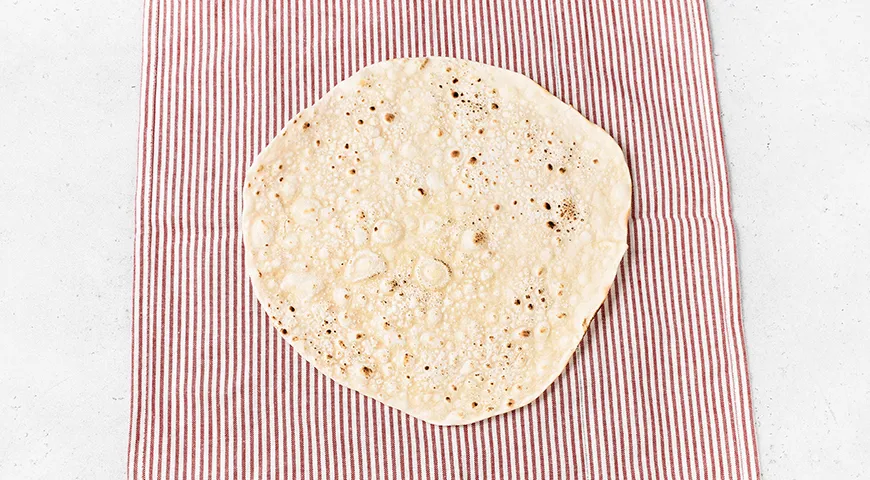 Домашний тонкий лаваш в духовке