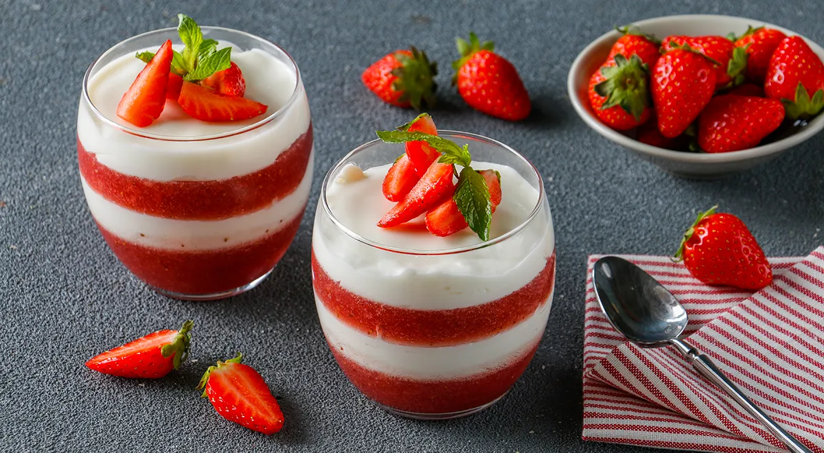 Желе из сметаны с желатином