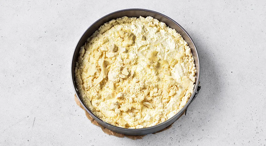 Вкусная французская ватрушка с творогом