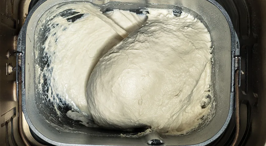 В хлебопечке тесто можно не только вымесить, но и дать ему подняться внутри прибора