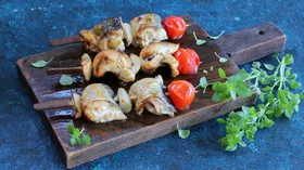 Рецепты с рыбой, фруктами и черри